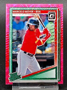 Marcelo Mayer Pink Velocity /79 RC Boston Red Sox Top Prospect